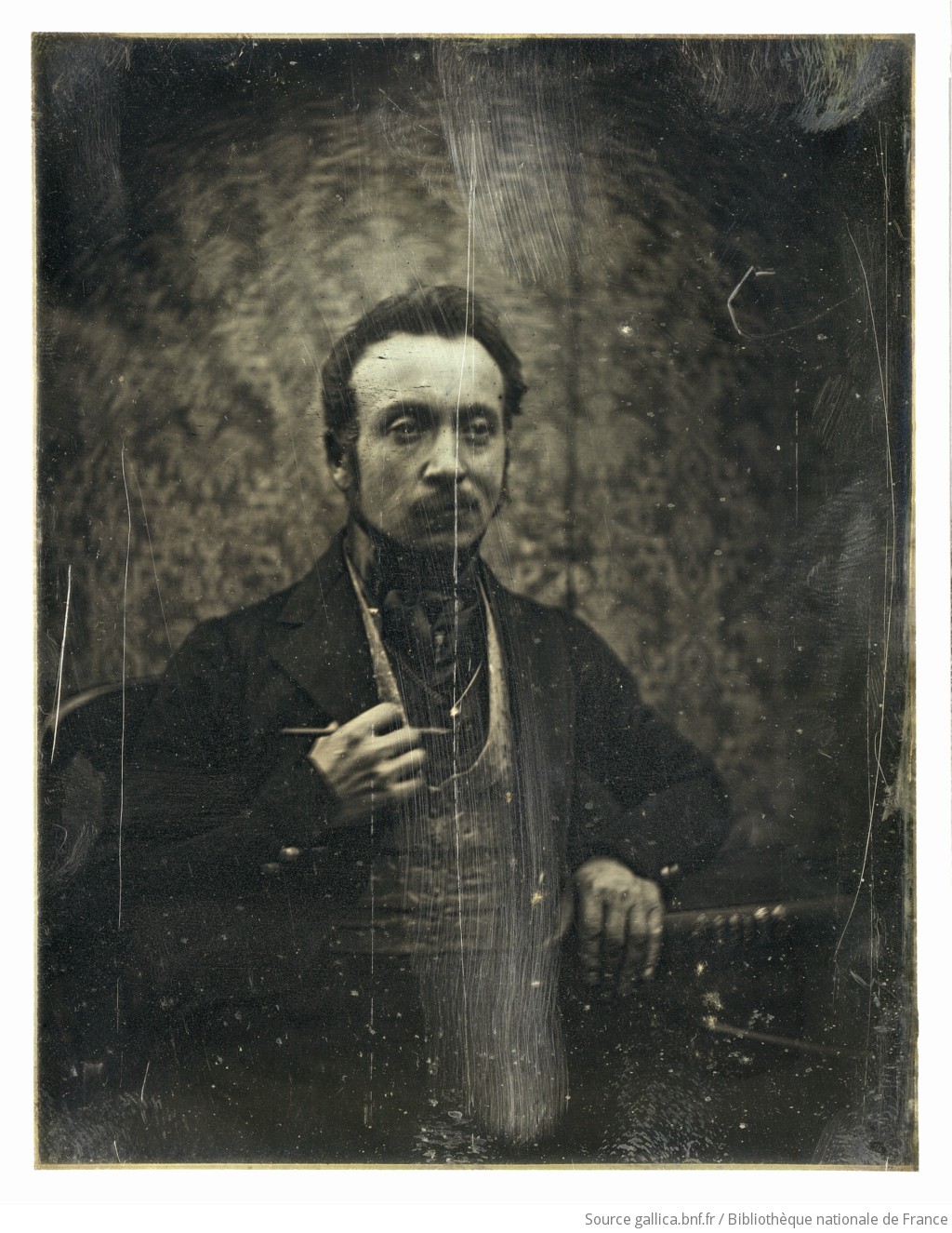 Autoportrait présumé par Joseph-Philibert Girault de Prangey